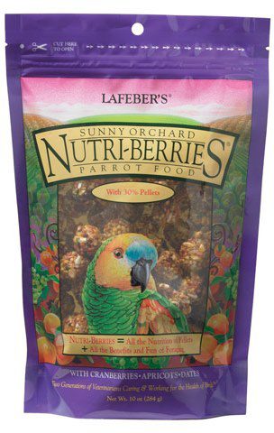 Lafeber's nutri berries papegaai sunny orchard 284 gr