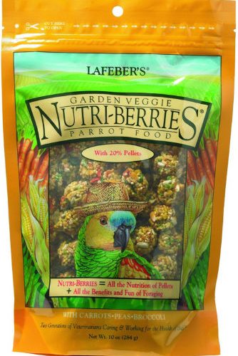 Lafeber's nutri berries papegaai garden veggie 284 gr