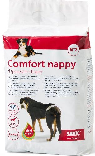 Comfort nappy maat 7(12 st) 74-84 cm