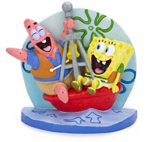 Spongebob & Patrick op boei