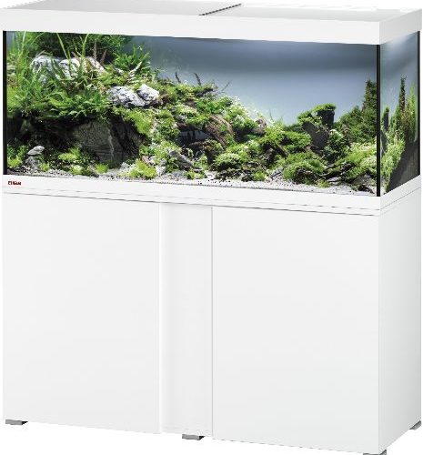 Aquarium + meubel 240L DEN+LED+ pomp + verwarming 120 x 40 x 50 cm