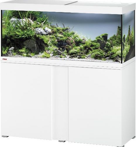 Aquarium + meubel 240L +LED+ pomp + verwarming 120 x 40 x 50 cm