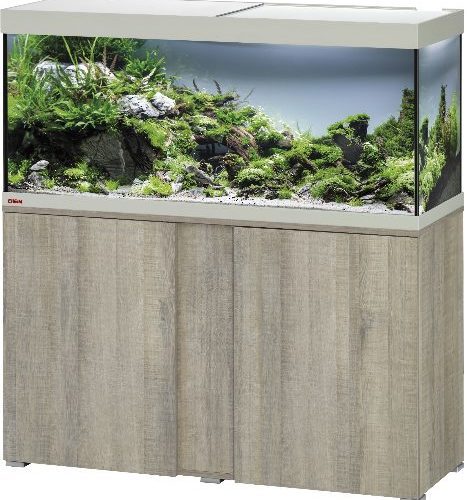 Aquarium + meubel 240L +LED+ pomp + verwarming 120 x 40 x 50 cm