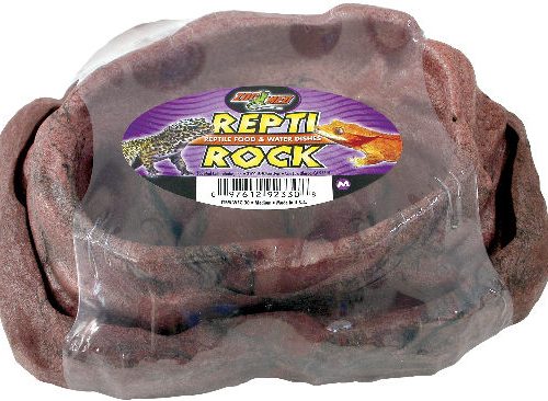 Repti rock combo food/water dish medium