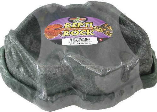 Repti rock combo food/water dish large