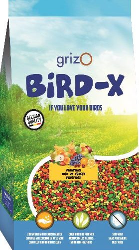 Bird X fruit mix 15 kg