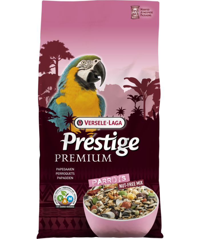 Verrijkte zadenmengeling met VAM-korrels voor alle papegaaien 10 kg