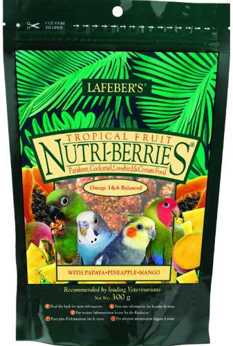 Lafeber's nutri berries parkiet tropical fruit300 gr