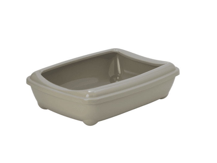 ARIST-O TRAY + RIM 50 CM WARM GRAY