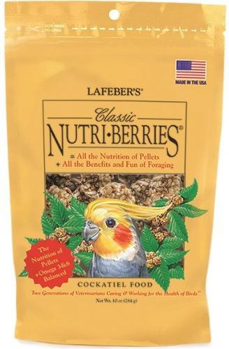 Lafeber's classic nutri berries grote parkiet 284 gr