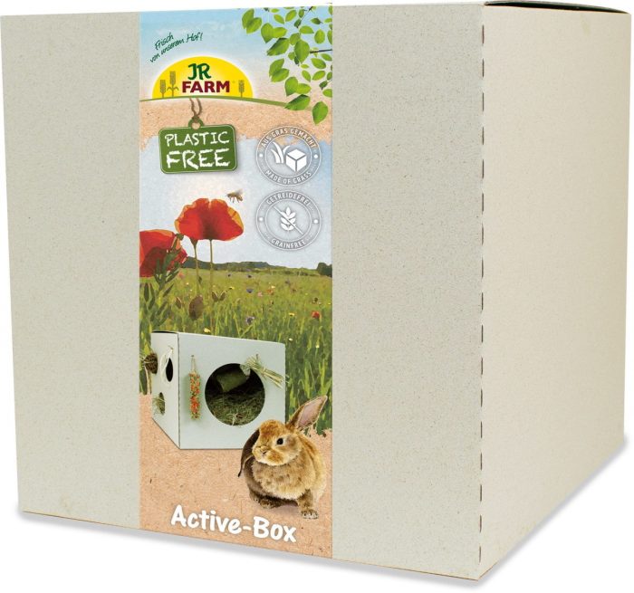 JR Farm Plastic free active box 1,1 kg 35 x 35 x 35 cm