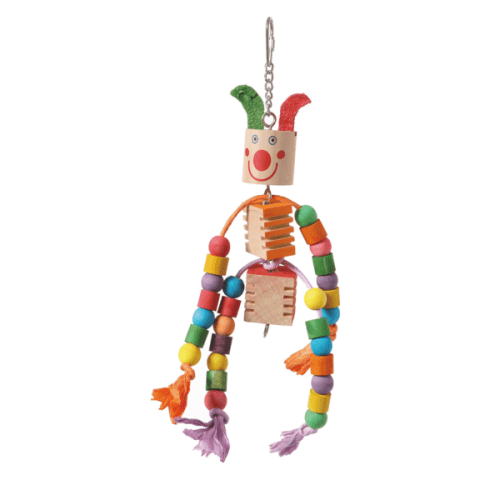 VOGELSPEELGOED CLOWN 1