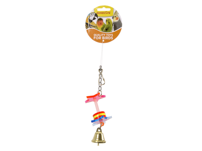 ACRYL HANGER MET BELLETJE