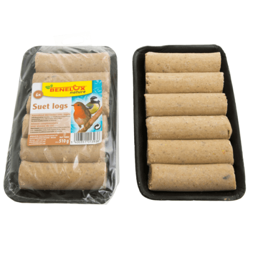 SUET LOGS / CILINDER SCHAAL 6 ST/510 G