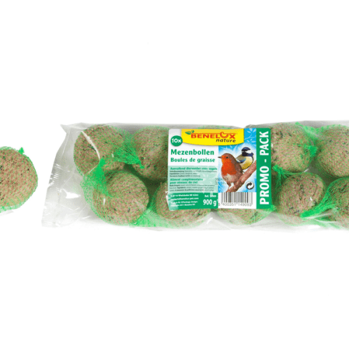 MEZENBOLLEN 10 ST/ZAKJE VR VRIJE NATUURVOGELS