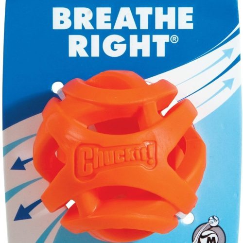 CU31932 BREATHE RIGHT FETCH BALL MEDIUM CHUCKIT!