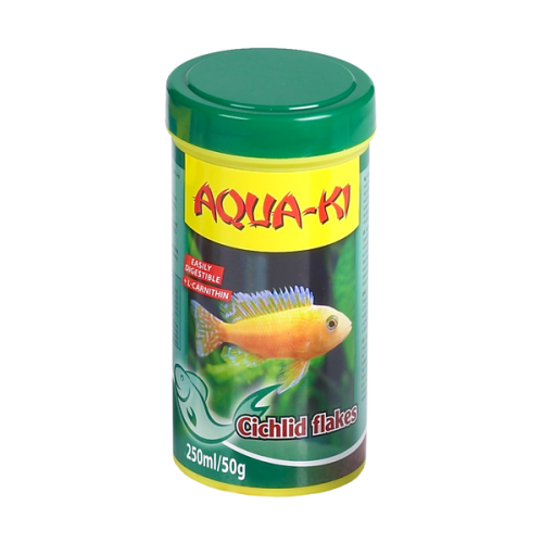 AQUA-KI CICHLID FLAKES 250 ML