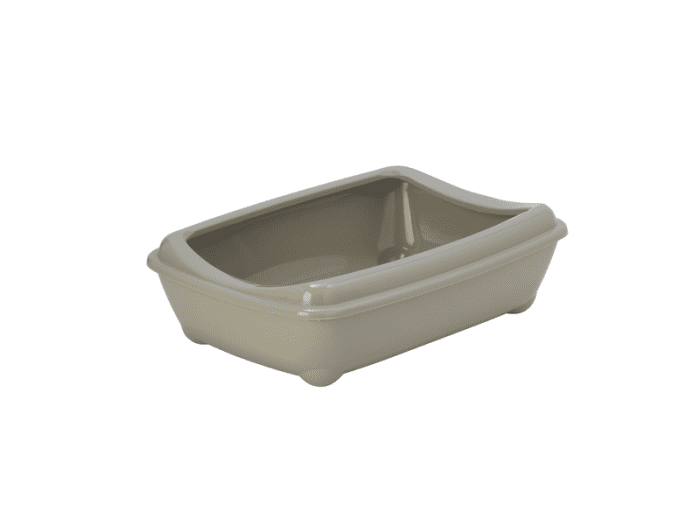 ARIST-O TRAY + RIM 42 CM WARM GRAY