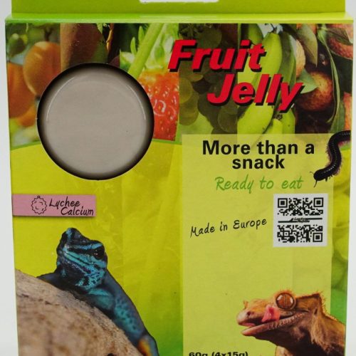 Lucky reptile SFJ-16/67416 FRUIT JELLY LYCHEE-CALCIUM 4*15G