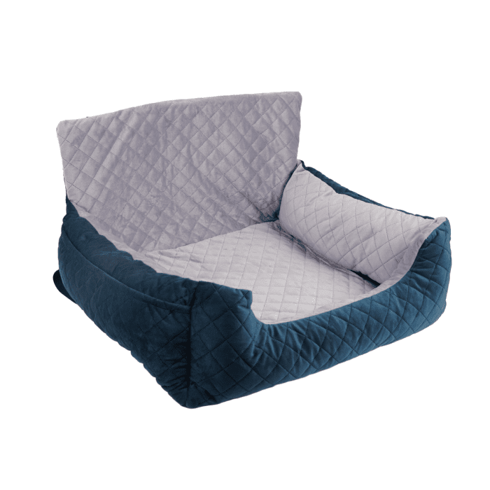 Pet Perfect Luxe Autostoel - Blauw