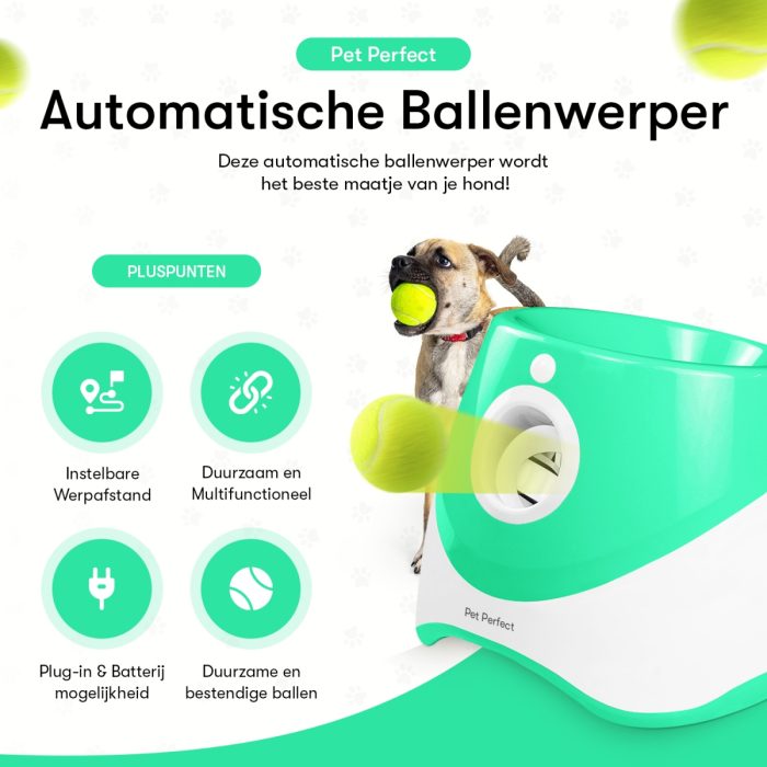 Pet Perfect Ballenwerper- Groen