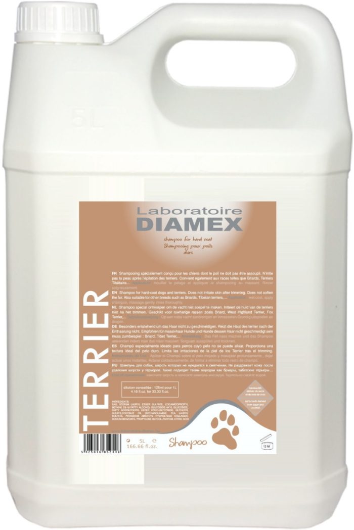 DIAMEX TERRIER SHAMPOO 5L