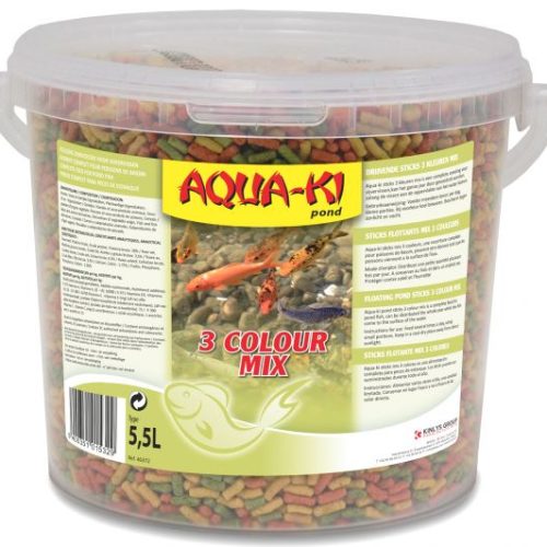 AQUA-KI STICKS 3 KLEUREN MIX 5,5 L - 700 GRAM EMMER